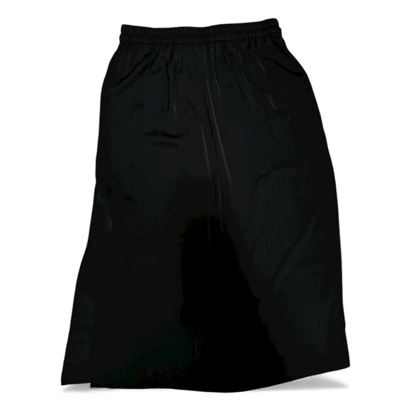 GAP Black Silky Midi Skirt – Size Medium - EUC - Picture 1 of 5